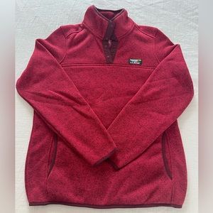 L.L. Bean quarter snap sweater - never worn